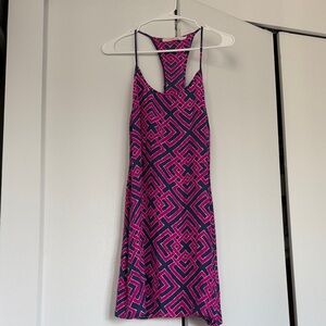 Alice & Trixie Pink and Black Backless Dress